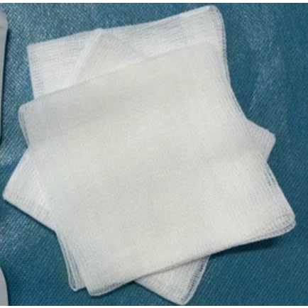 Gạc phẫu thuật An Lành 7.5cmx7.5cmx6 lớp. Gạc phẫu thuật không dệt An Lành mềm mịn và thấm hút tốt