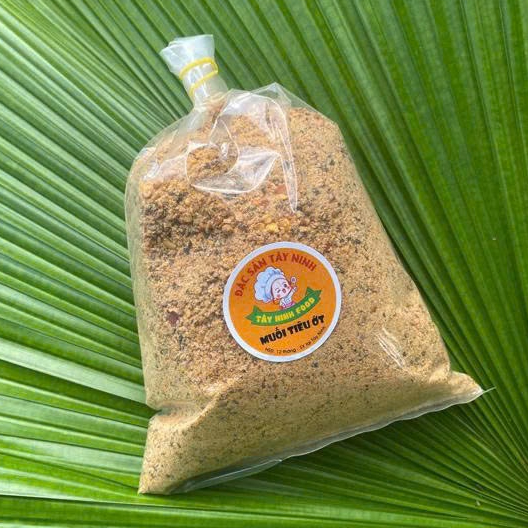 Muối Tiêu Ớt Đặc Biệt (Chay) - Muối ớt Tây Ninh, thơm nồng vị tiêu, siêu cay - Muối ớt ngon loại 1