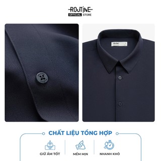 [🔥HOT] Áo Sơ Mi Tay Dài Nam Coffee Form Fitted - Routine 10S26SHL055