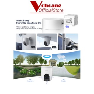 Camera WiFi EZVIZ H8C Pro 2K 3MP [Kèm Thẻ Nhớ] Chính Hãng Bảo Hành 24 Tháng
