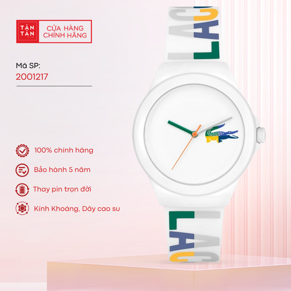 Đồng Hồ Nữ Lacoste Neocroc 2001217 Quartz 38mm - Đồng Hồ Tân Tân