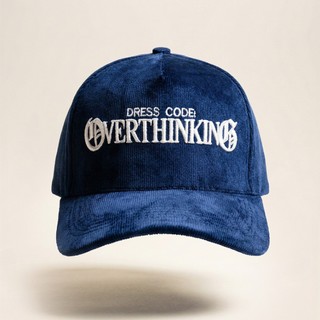 NOCAP - BLUE CORDUROY PANEL BASEBALL CAP