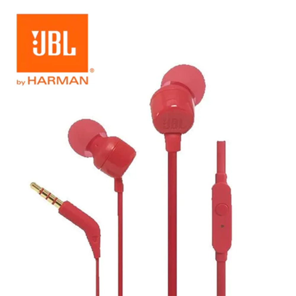 Tai nghe âm thanh nổi JBL T110 có cáp 3,5 mm cho thể thao âm nhạc Có nhiều màu để lựa chọn