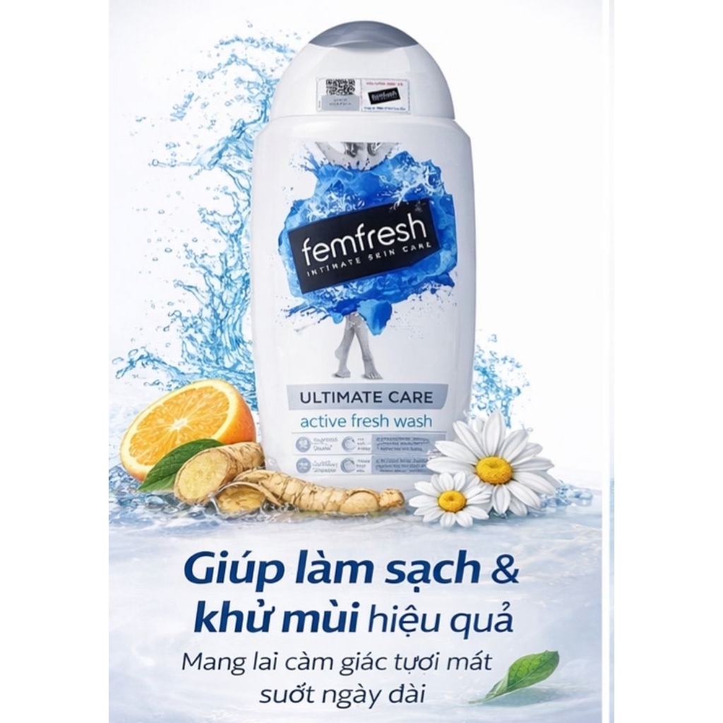 Dung Dịch Vệ Sinh Phụ Nữ Femfresh Hằng Ngày Daily Intimate Wash 250ml