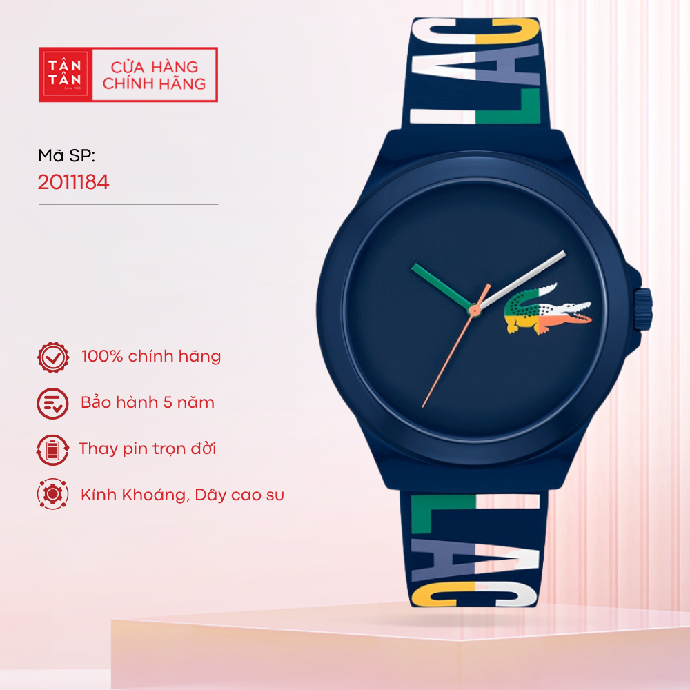 Đồng Hồ Nam Lacoste Neocroc 2011184 Quartz 42mm - Đồng Hồ Tân Tân