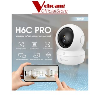 Camera WiFi EZVIZ H6C Pro 2K 3MP [Kèm Thẻ Nhớ] Chính Hãng Bảo Hành 24 Tháng