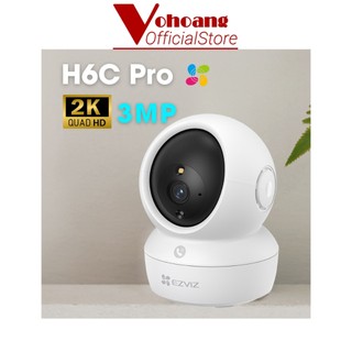 Camera WiFi EZVIZ H6C Pro 2K 3MP [Kèm Thẻ Nhớ] Chính Hãng Bảo Hành 24 Tháng