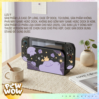 SWITCH2 Case Ốp Máy / Ốp Dock Nintendo Switch 2 (Mới 2025) Phong Cách Nhân Vật Hoạt Hình Ditto & Shin-chan