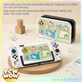 SWITCH2 Case Ốp Máy / Ốp Dock Nintendo Switch 2 (Mới 2025) Phong Cách Nhân Vật Hoạt Hình Ditto & Shin-chan