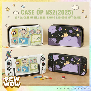 SWITCH2 Case Ốp Máy / Ốp Dock Nintendo Switch 2 (Mới 2025) Phong Cách Nhân Vật Hoạt Hình Ditto & Shin-chan