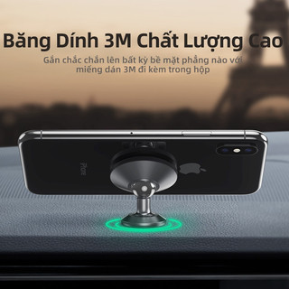 Giá đỡ điện thoại ô tô UGREEN có nam châm xoay 360° kích thước mini cho Samsung S26/S25 Ultra iPhone 17/16 Pro