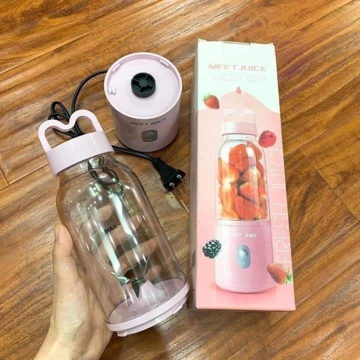 MÁY XAY SINH TỐ CẦM TAY MINI 500Ml MEET JUICE