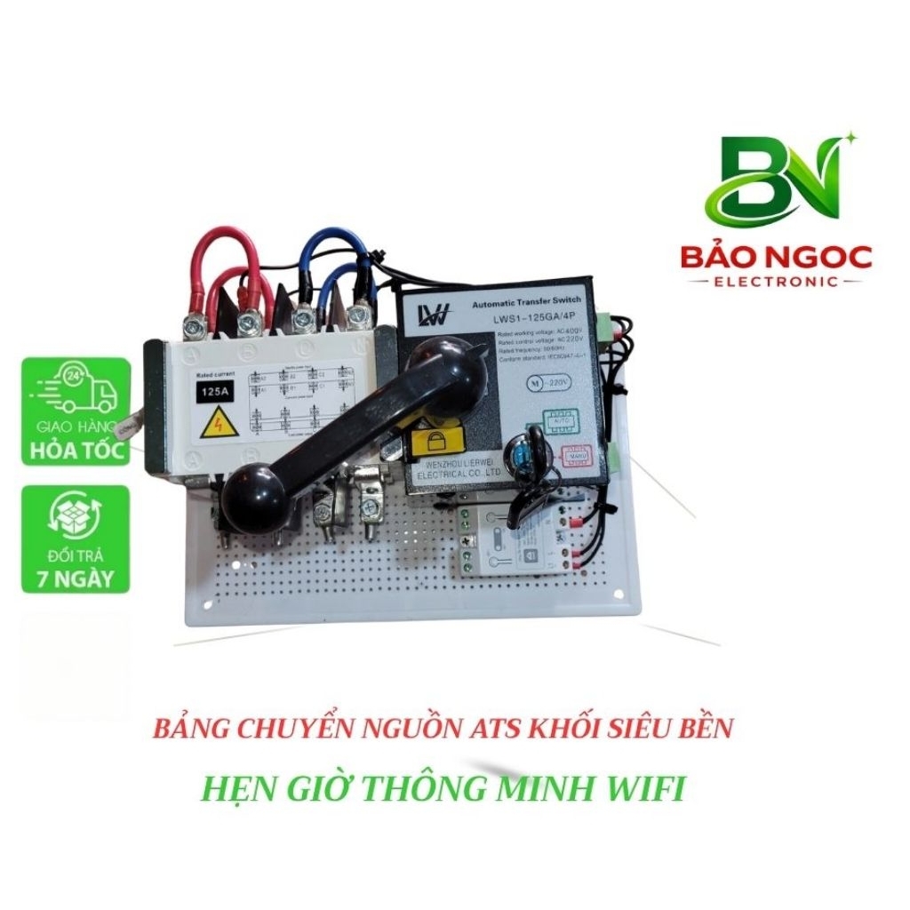 Tủ chuyển nguồn 2 công tơ SIÊU BỀN - TẢI THỰC CỰC LỚN - dùng cho 2 công tơ 3 Pha hoặc 1 Pha - BẢO HÀNH 2 NĂM