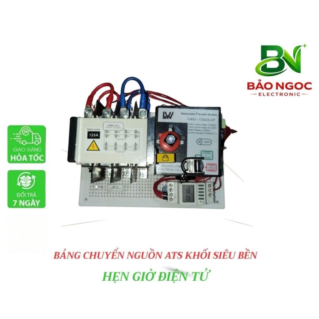 Tủ chuyển nguồn 2 công tơ SIÊU BỀN - TẢI THỰC CỰC LỚN - dùng cho 2 công tơ 3 Pha hoặc 1 Pha - BẢO HÀNH 2 NĂM