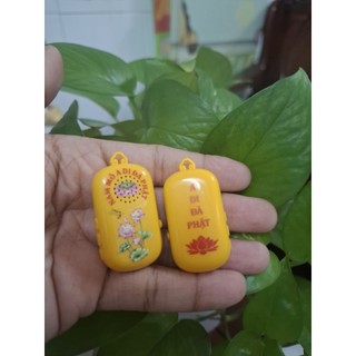 Máy niệm Phật đeo cổ mini hình hoa sen, Âm điệu niệm Phật của Thầy Nhuận Đức