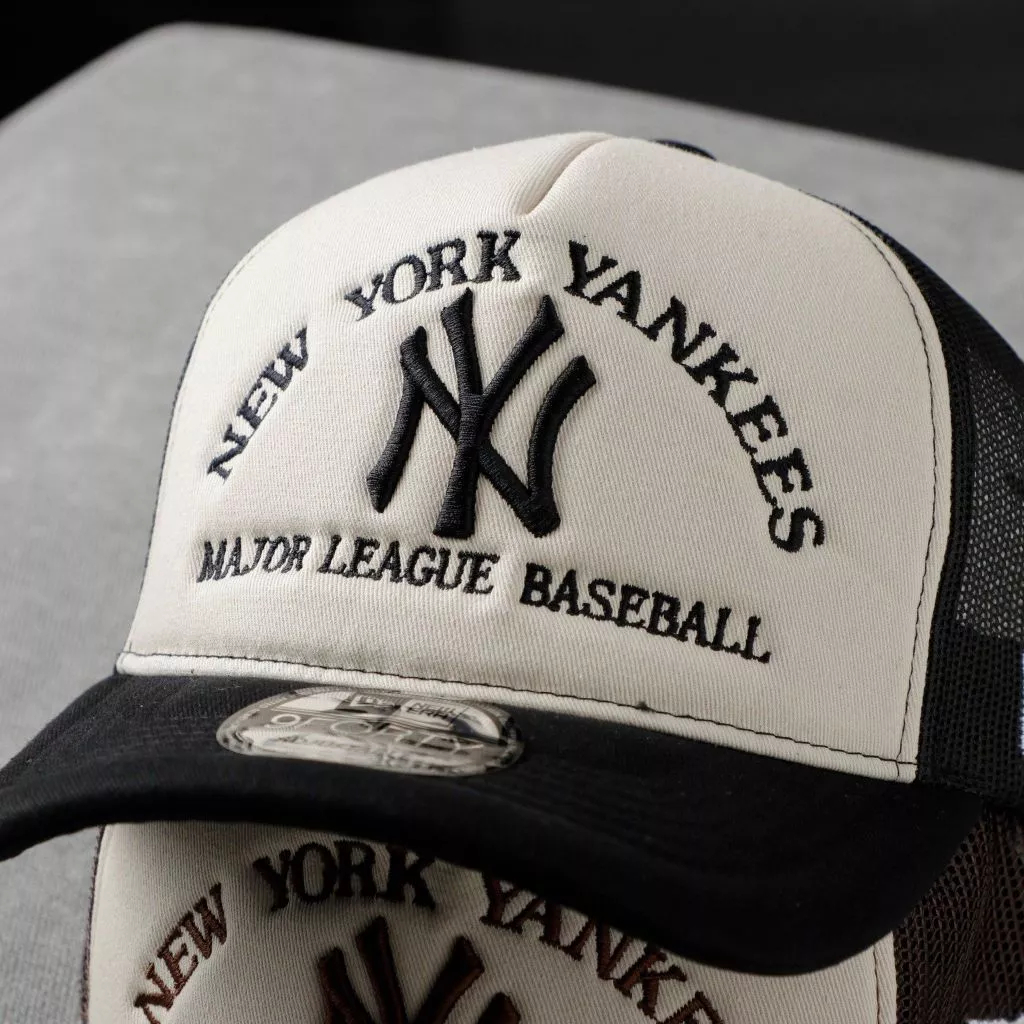 (NEW) Mũ lưỡi trai, nón kết NY MLB vải jeans phối lưới đẹp Form chuẩn (Ảnh thật)