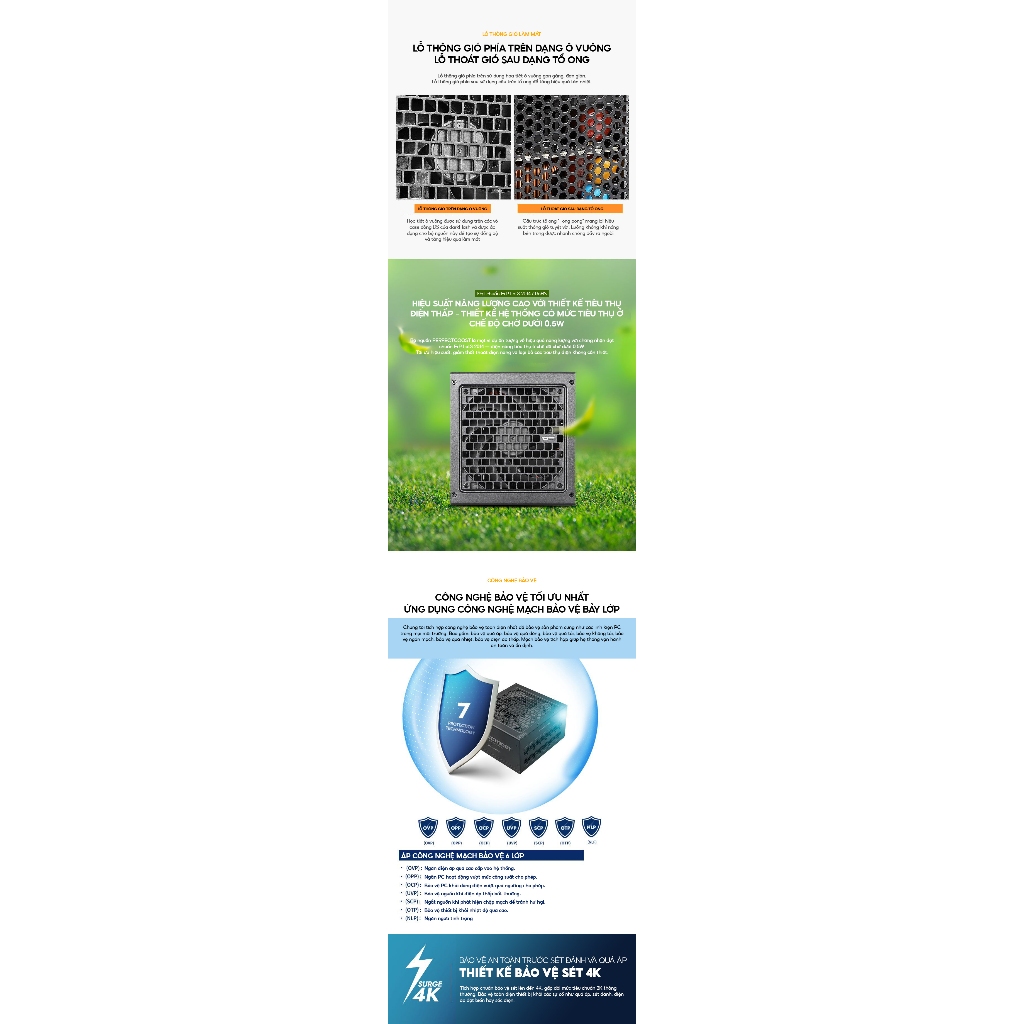 Nguồn máy tính DarkFlash PMT | 750w, 80 Plus Gold, ATX 3.1, PCIe 5.1, Full Modular, BH 5 năm | BigBuy360 - bigbuy360.vn