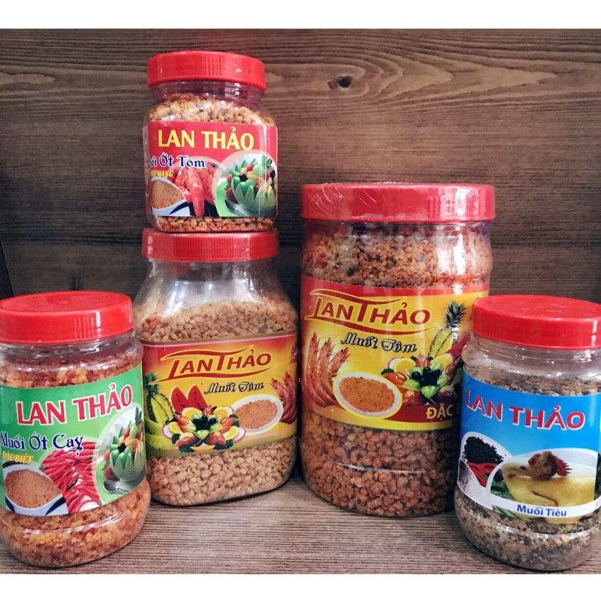 Muối Ruốc Tỏi Siêu Ngon - Đặc sản Tây Ninh, Thơm ngon đậm vị, mặn ngọt vừa phải - Muối ớt loại 1