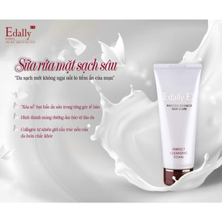 Sữa Rửa Mặt Edally Làm Sạch Dịu Nhẹ, Dưỡng Ẩm Dành Cho Mọi Loại Da Kể cả da nhạy cảm Lọ 150ml/ Tuýp
