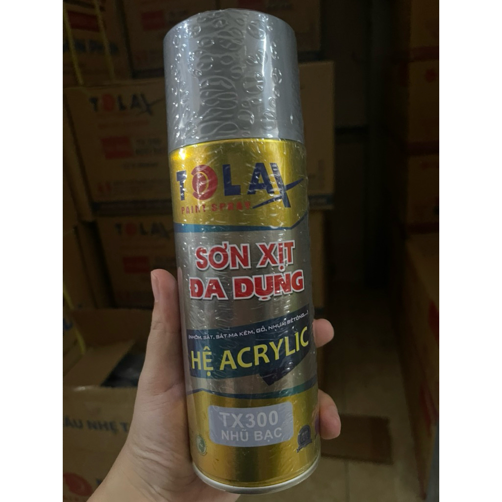 Sơn Tolax - sơn số 1 Đủ màu dùng cho gỗ, nhựa, kim loại,… a