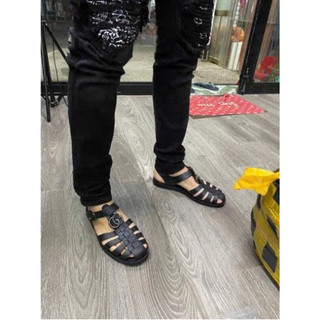 Dép RỌ Nam _Dép SanDal Có Khoá Vít Chắc Chắn, Chất Cao Su Đúc Nguyên Khối, Êm Nhẹ, Thóng Mát Size 37-43.