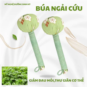 Búa Ngải Cứu Thảo Dược Hỗ Trợ Giảm Đau Nhức Mệt Mỏi, Massage Thư Dãn Toàn Thân -MỸ NGHỆ DƯỠNG SINH HT