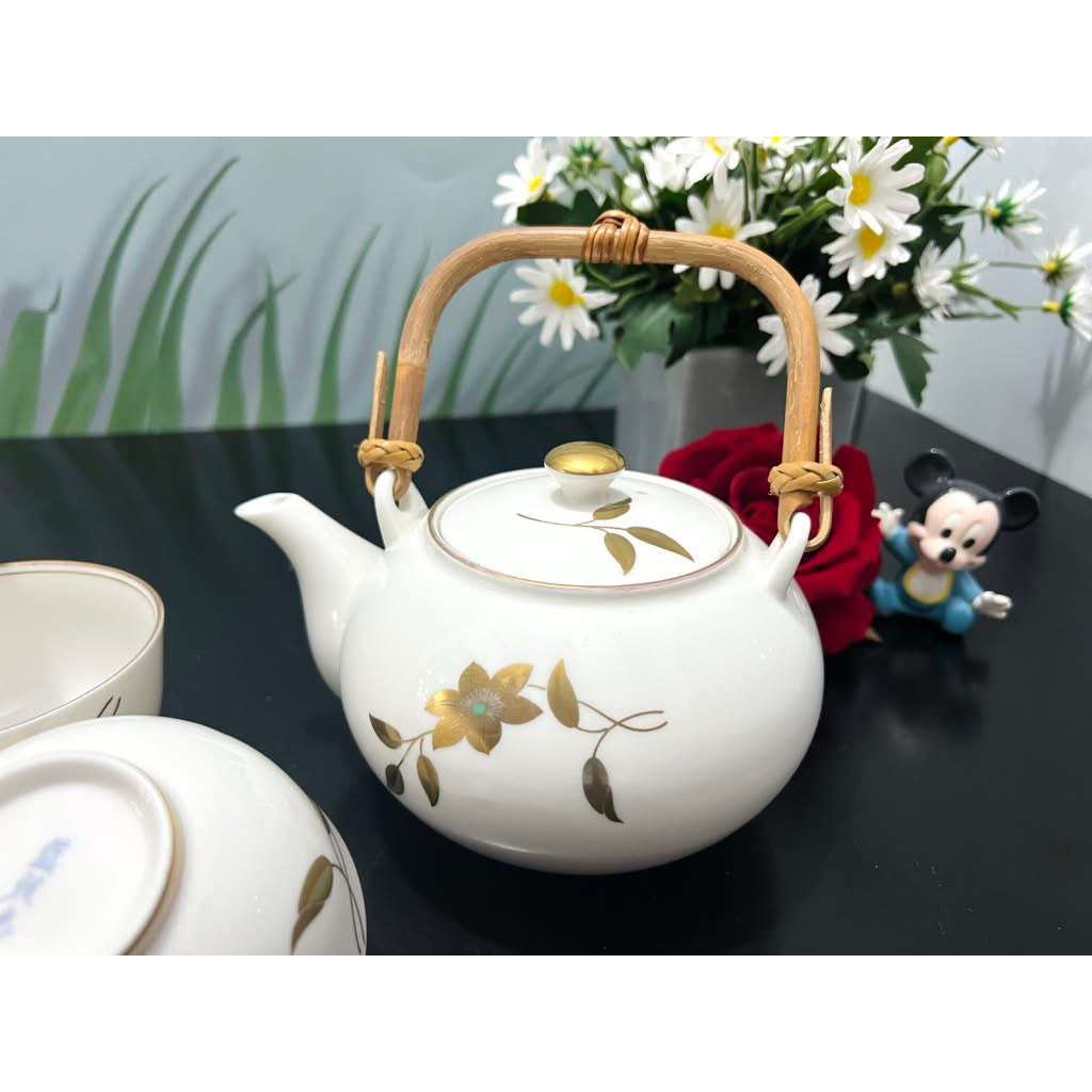 (Ảnh thật) Set bộ ấm trà Gốm Nhật cao cấp/Gốm Nhật 2hand