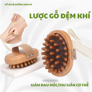 Lược chải đệm khí massage cơ thể giúp giảm đau mỏi và thư giãn toàn thân- MỸ NGHỆ DƯỠNG SINH HT