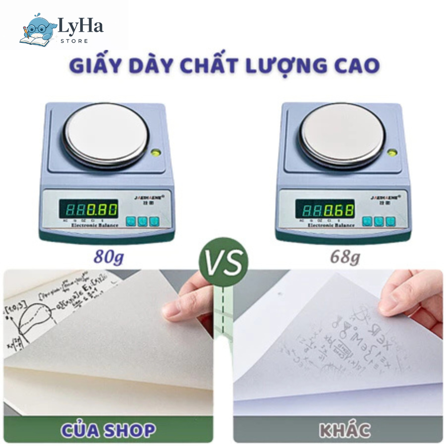 Sổ Tay Ghi Chú 200 trang , Giấy Nháp Trơn Xé A5 , Giấy Vẽ Tranh 80gsm Lật Dọc – Bìa Kraft giấy trắng cho học sinh