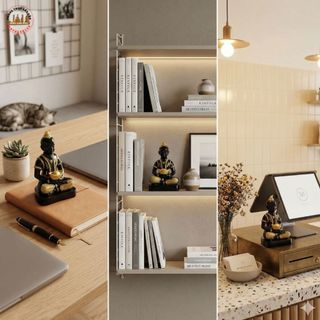TƯỢNG TRANG TRÍ ĐỂ BÀN PHONG CÁCH THÁI LAN CAO 20CM ĐỘC LẠ