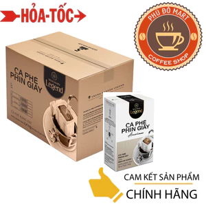 Cà Phê Phin Giấy Trung Nguyên Legend Americano Hộp 10 Túi Phin Lọc