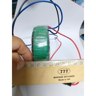 Biến áp gắn lọc không khí quạt nhật 110v 80w có tặng kèm cầu chì 2A