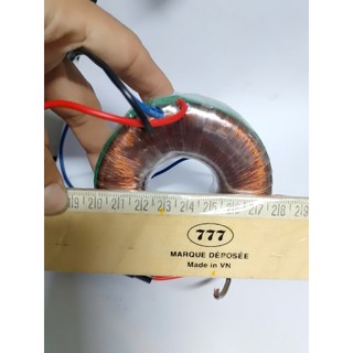 Biến áp gắn lọc không khí quạt nhật 110v 80w có tặng kèm cầu chì 2A