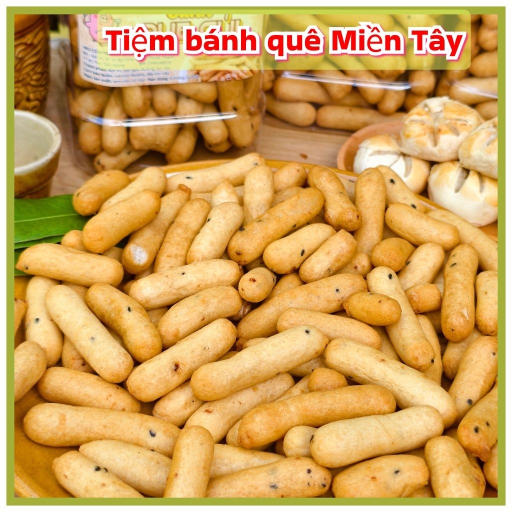 Bánh que củi tuổi thơ chuẩn vị Miền Tây ít đường thích hợp cho người ăn ...