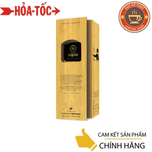 Cà Phê Chồn Legend Trung Nguyên Cao Cấp Loại Hộp Gỗ ( có 225 gr cà phê )