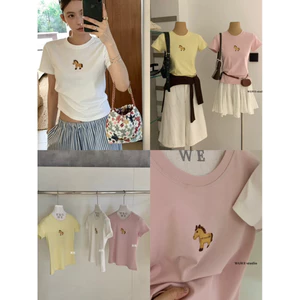 WGWE | Áo thun babytee logo ngựa form chuẩn, basic mà xịn – W9232#