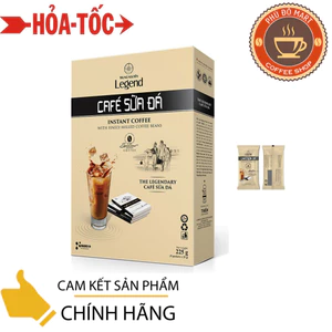 Cà Phê Hòa Tan Legend Sữa Đá Trung Nguyên _ Hộp 9 Gói
