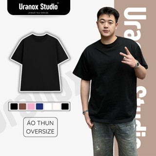 Áo Thun Trơn Local Brand Uranox Basic Nam Nữ Form Rộng Unisex Cotton 250GSM Thoáng Mát M31