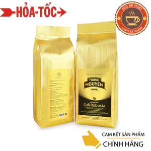 Cà Phê Hạt Trung Nguyên Số 1 Culi Robusta - Loại Bịch 1 Kg