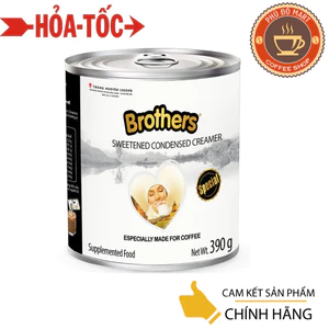 Sữa Đặc Có Đường Brothers Coffee Trung Nguyên ( Hộp 390 Gr)