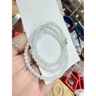 Chuỗi Quấn tay, đeo dây ngọc phỉ thuý tuyp A hoàn hảo trên 95% chưa qua xử lý hoá chất