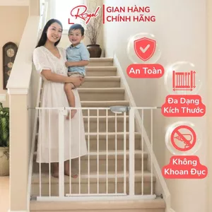 Thanh Chắn Cửa Royal An Toàn Cho Bé Không Cần Khoan Đục Chất Liệu Chắc Chắn
