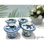 Set chén trà có nắp truyền thống/Gốm Nhật 2hand/Gốm Nhật hàng tuyển