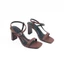 Giày Cao Gót 9P Quai Ngang Sandal Đế Vuông KATLYN HADU M985 Da PU Cao Cấp BH 12T