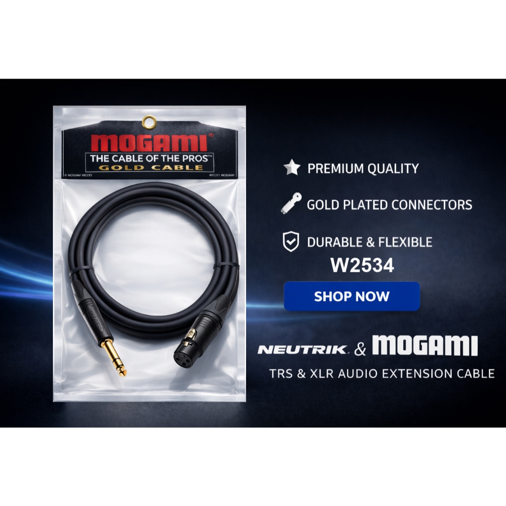Dây Preamp Mogami TRS to XLR