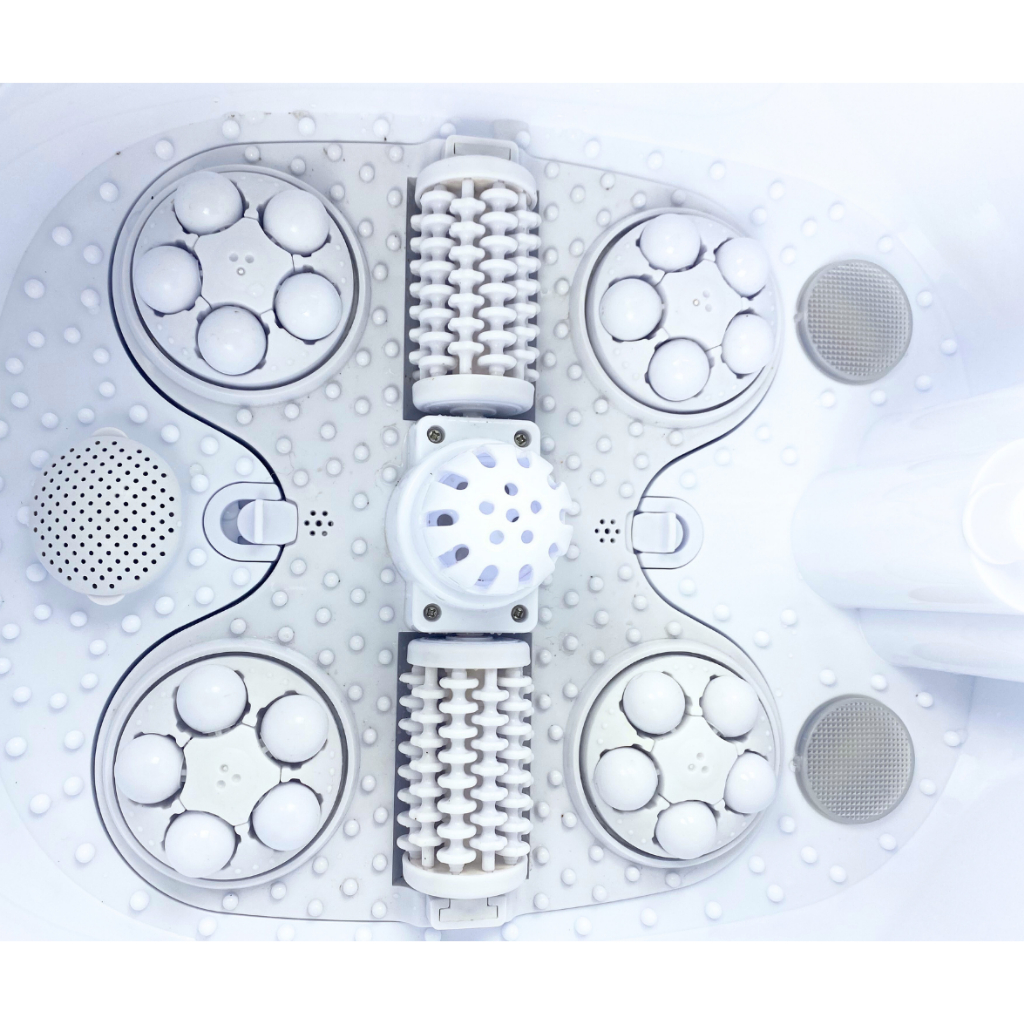 Bồn ngâm chân massage con lăn tự động Serenelife SP12S chính hãng nhập khẩu nguyên chiếc