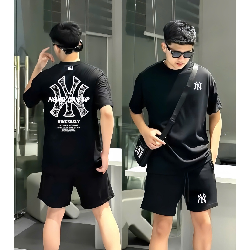 Set, Bộ phông MIB nam nữ cao cấp, 100% cotton co giãn 2 chiều ,thấm hút mồ hôi - hàng cao, cấp chất lượng - Đen - ảnh 8