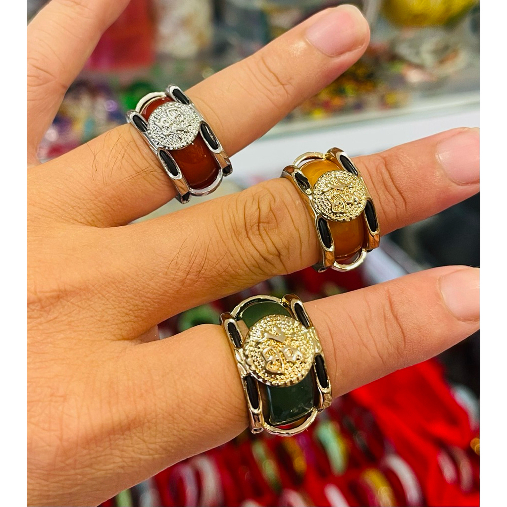 Gemstone Feng Shui Ring by Phong Thủy Xanh Shop