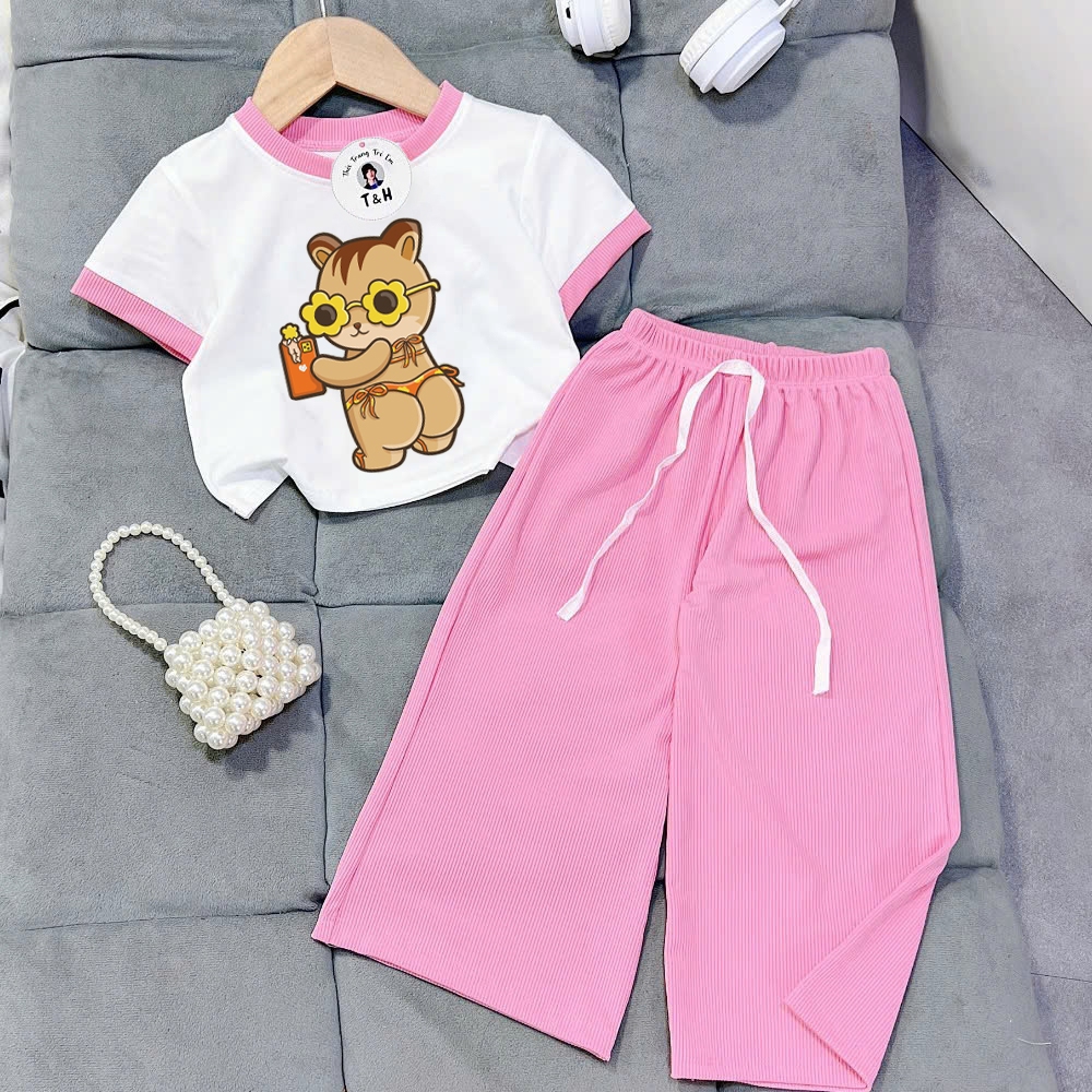 👕👖 ĐỒ BỘ BÉ GÁI – CHO BÉ THÊM ĐÁNG YÊU VÀ THOẢI MÁI 🌸 12-40kg IP631