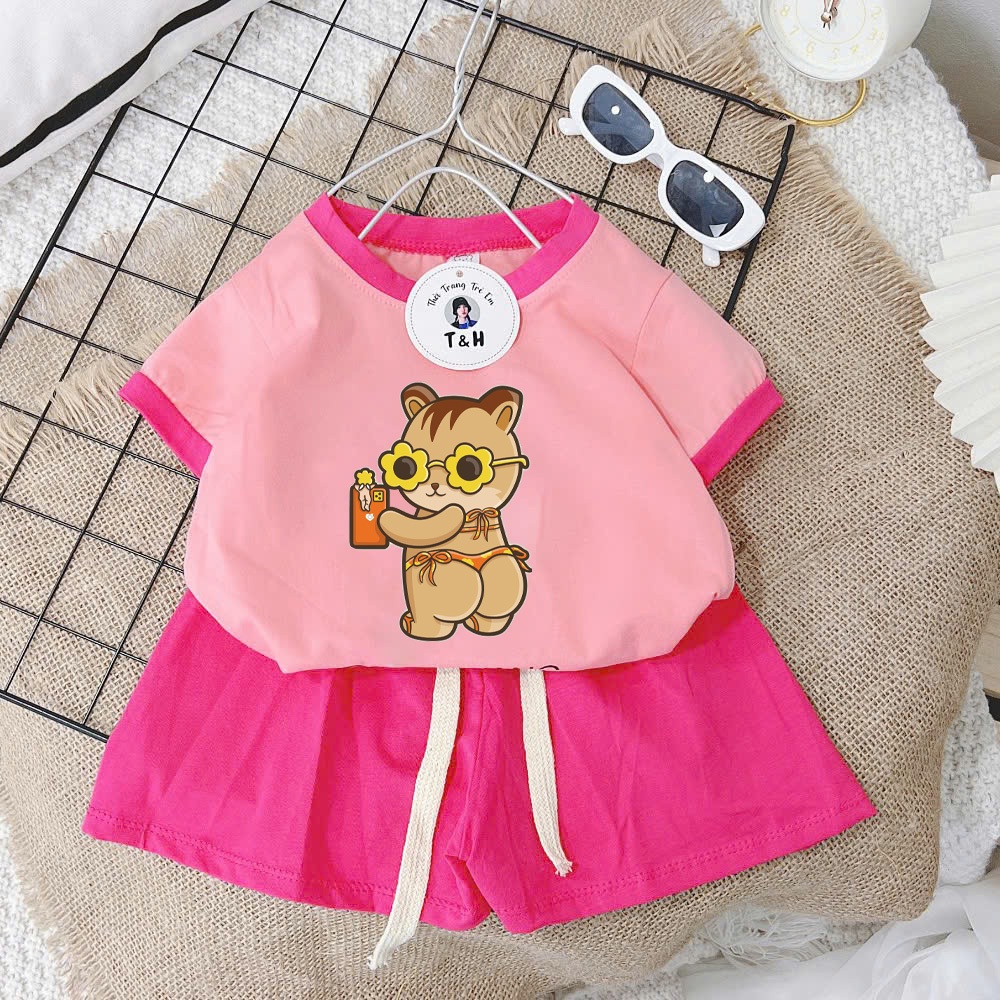 👕👖 ĐỒ BỘ BÉ GÁI – CHO BÉ THÊM ĐÁNG YÊU VÀ THOẢI MÁI 🌸 12-40kg IP631